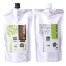 가인 하켄 프리미엄 5분 스피드 헤어 칼라 염색약 500ml, 내츄럴브라운