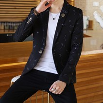 남자정장자켓 꾸안꾸 캐주얼 정장 디자인 콤비자켓