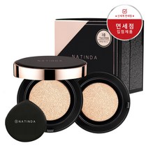 나틴다 아우라 퍼펙트 커버 쿠션, 21호_바닐라 (본품+리필포함)