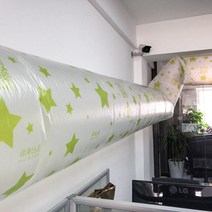 벽걸이 에어컨 비닐터널 복층 투룸 아이방 바람 이동, 3. 너비 80cm X 15미터(테이프 포함)