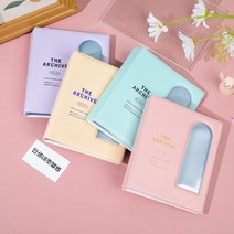 인생네컷 앨범 커플 라이프 사진집 인생네컷보관 셀프사진 포토북 보관 4x6, 베이지