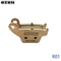 OTOM 오토바이 앞뒤 브레이크 캘리퍼 수리 키트 가이드 핀 스프링 절연 패드 닛산 혼다 CR125R CR250R CRF250X/450R, Rear Brake Pads-R01, Rear Brake PadsR01