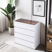 [천삼백케이] [나무뜰] 레노 800 드레스룸 아일랜드 서랍장 SWL172, 그레이화이트