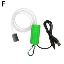 충전식기포기 낚시 산소 미니 USB 수족관 물고기 탱크 산소 공기 펌프 휴대용 에어레이터 액세서리 절약 수, 06 F