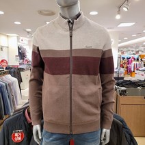 크로커다일남성 크로커다일 남성 특가상품 컬러블록풀집업가디건 CDAA7KJ3372 82