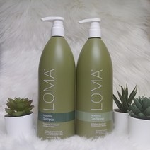 [LOMA] 로마 유기농 너리싱 샴푸 + 컨디셔너 세트 1000ml, 너리싱 듀오 세트(펌프 없음)