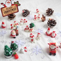 크리스마스 소품 장식 미니어처, 6.눈사람 F