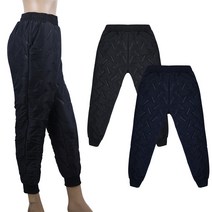 여성용 방풍 방판 밴드 패딩 조거 팬츠365