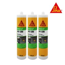 씨카 수성 실리콘 AS100 270ml 수용성 아크릴 실리콘 실란트