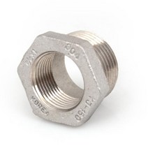 배관설비자재 수도연결배관 부싱 25x20mm 배관용품/배관설비자재/스텐부속품/철물용품/부싱, 1