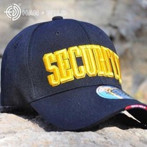 오너클랜 심플한 보안 SECURITY 로고 마크 모자 캡모자 볼캡_W806ABE