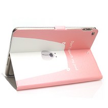 갤럭시탭A 10.1 With S Pen P580 P585 케이스, 갤럭시탭A10.1 With S Pen, 핑크 북극곰