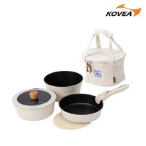코펠 보니따 세라믹쿠커세트 캠핑취사 KECO9PC-01 ko1