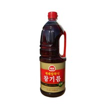 사조해표 압착 재래식 참기름 1.8L