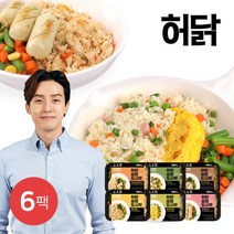 [허닭] 슬림 도시락 6종 6팩, 선택:01.슬림도시락 6종 혼합 6팩