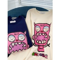 모찌봉 / 프랭키 도톰 기모 루즈핏 맨투맨