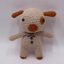 코바늘하나면돼 한손인형시리즈12손뜨개인형 강아지 뜨개질 DIY 패키지