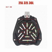 배달왕 오토바이 후면 수화물 상단 수납 케이스 25l 32L 36l 트렁크 베이스 플레이트 도구 상자 브래킷 선반 액세서리, [01] Baseplate Only