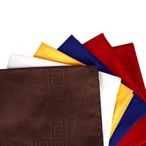 순면 린넨 면100% 바리스타 카페용품 식당 레스토랑 냅킨, 02. 진갈색, 1세트