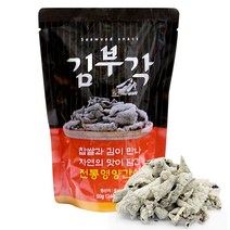 지구마을 전통영양간식 서천김 수제 찹쌀 김부각 50g, 5봉