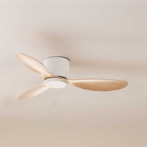 스피아노 샌디 미니 107cm DC 유선형 실링팬 SCF-SW52070, 02.바디:화이트/날개:내츄럴