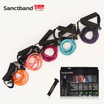 샌트밴드 액티브 튜빙밴드세트 신형 1.5m, Lv2 앰버