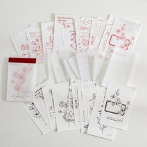 드로잉패드 웹툰그리기패드 그림용태블릿 Dimi 30 개/갑 팩 다중 재료 착색 시리즈 재료 용지 쓰기 가능 및, 한개옵션1, 04 D