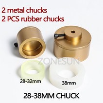 캡핑기 헤드 플라스틱 뚜껑 28 32 38 10 50mm, 2.Set 2