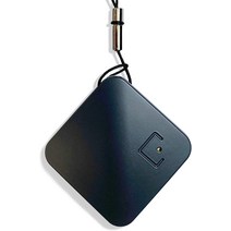 등산 산악 GPS Tracmo Bluetooth 키 파인더 로케이터 아이템 스마트 폰용 앱 첨부 스마트 알람 트래커 방수, 02 블랙