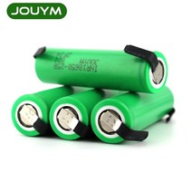 Inr18650 25r 3.7v 고전류 18650 배터리 전원 리튬 충전식 고 방전 20a 셀 용접 니켈 스크루 드라이버, 협력사, 8 x 배터리