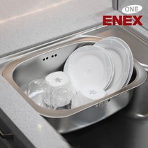 에넥스 스테인레스 주방 싱크대 설거지통 배수구없음