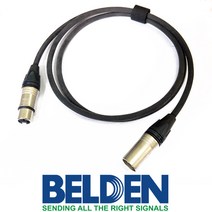 벨덴 8412 XLR(암)-XLR(수) 케이블 4M [뉴트릭]