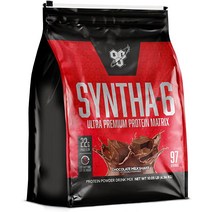 BSN SYNTHA-6 유청 고급 분말 미셀라 카세인이 환원된 초콜릿 분리 우유 아우터쉐이크, [03] 97인분 (1팩), [02] 챠챠.