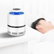 유통박사 이박사 하루살이 모기퇴치법 잡는법 강력팬 집진기 LED 무드등 겸용 가정용채칩기 5W, MW3A5W