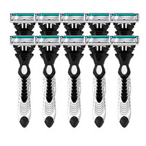 도루코 페이스6 휴대용면도기 10개 SXA100 개별포장, 1set