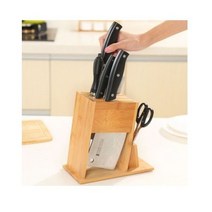 정리 멀티 원목 칼꽂이함, 색상:[색상]본상품, 단품