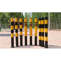스틸 앙카식 볼라드 일자형 스틸볼라드 앙카볼라드 주차금지 가드레일, 기본색상 76x600x2.0 (양쪽고리), 1개
