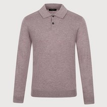 인디안 [23년 가을 최저가] 고급 울혼방 솔리드 니트 카라티셔츠 MIBBL3F8161BCN