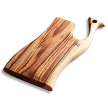 [뉴그린] 캄포나무 디자인 도마 MONE-005