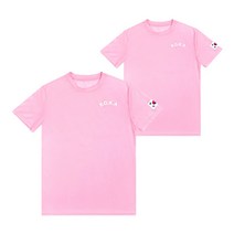 [2P] 쿨링 핑크 로카티 반팔 코리아 ROKA 티셔츠 여자로카티 군인 여자친구 육군 헬스 반티 운동회