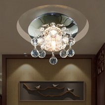 크리스탈 천장등 샹들리에 인테리어 조명 글라스 거실 이케아, 10W_LED_180x130cm