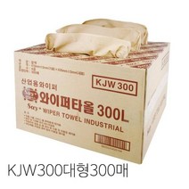 [베스트몰] 광진 세이플러스 산업용와이퍼타올 KJW300 300매 #2043EA, 쿠팡 본상품선택