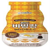 팔도 비빔장 버터간장맛 200G, 옵션1 - 기본포장 (박스or비닐포장) (+0원)