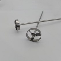 도자기물레 교반 블레이드 기계 임펠러 터빈 패들 1 세트 실험실 스테인레스 스틸 유형100559, only rod 450mm, only rod 450mm