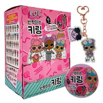 LOL 서프라이즈 반짝이는 키링 캔디 8g x 24입 (1case)