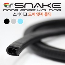윈드키퍼 자동차풍절음차단 방음몰딩 소음방지 도어 가드용품, 스네이크몰딩1m 블랙, 1개