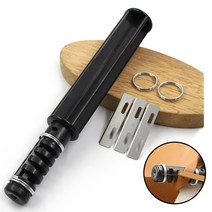 가죽공예도구 가죽 스트랩 커터에 대 한 스트립 커터 도구 3 블레이드와 손수 Leathercraft 칼 DIY 절단, 1개