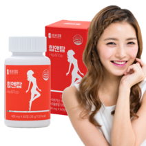 힙앤탑 60정 에스트로겐 대두 이소플라본 L-아르기닌 마카 석류 여성 호르몬 갱년기 가슴, 3개