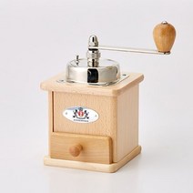 자센하우스 브라질리아밀 우드 핸드밀 커피 원두 그라인더, 단품