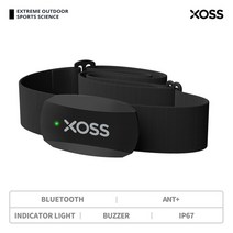 심박계 XOSS- 볼텍스 자전거 케이던스 센서 속도계 ANT 블루투스 4.0 심박수 모니터 Garmin Bryton Magene 바이크 컴퓨터, [03] X1 HRM 1PCS, 1개